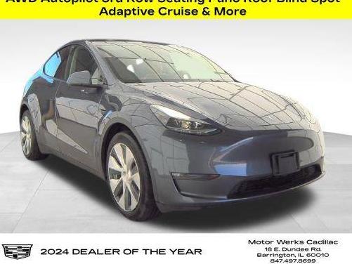 TESLA MODEL Y 2022 7SAYGAEE5NF517041 image